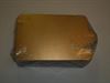 CAKE TRAY WITH TAB (RECTANGULAR GOLD COLOUR)SINGLE SERVE 50/PKT
